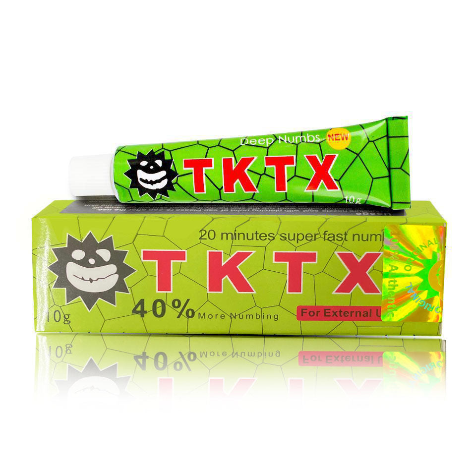 The Best Tattoo Numbing Cream Green 40% 1/2/12 Tubes