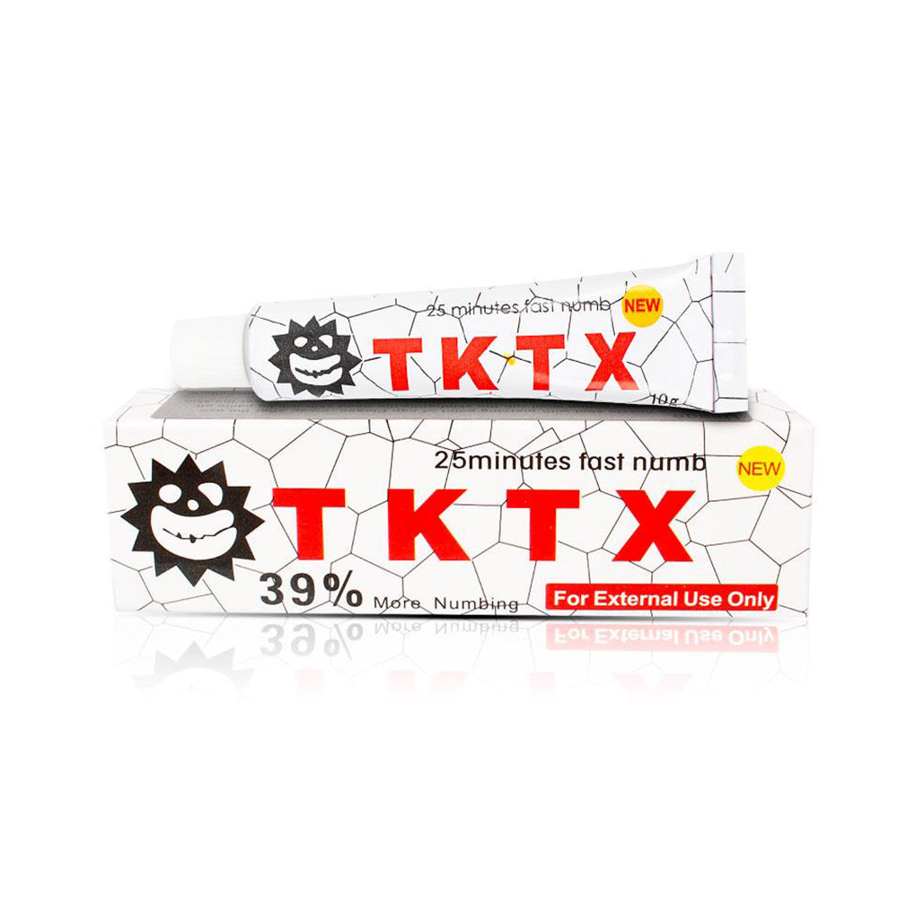 White 39% Tattoo Numbing Cream