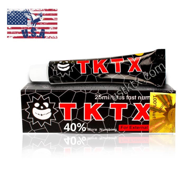 US Shipping Black 40% Tattoo  Cream